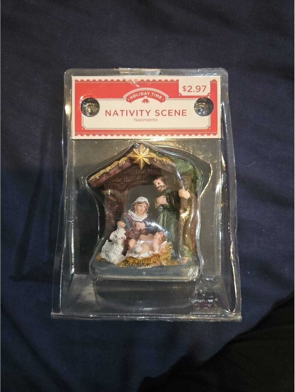 Holiday Time Nativity Scene - NEW
